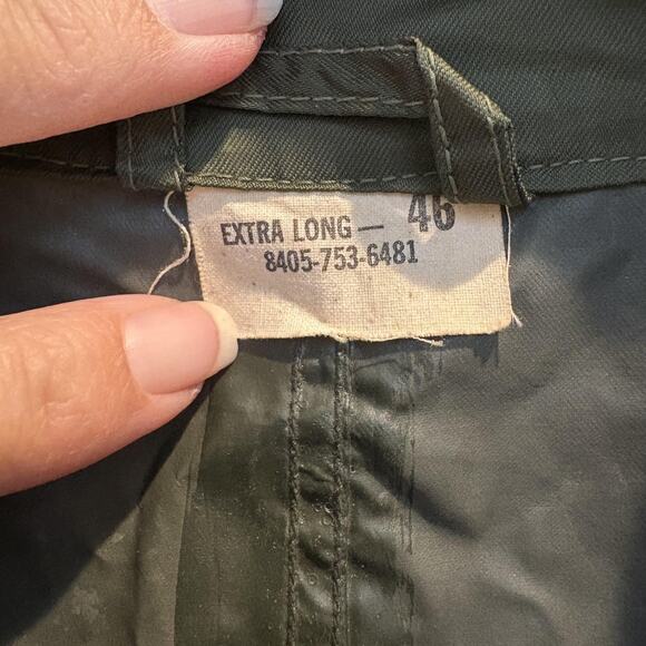 Vintage Brownwood Mfg Trench Coat Mens 46 Extra Long Nylon Raincoat 70s‎ - Picture 2 of 10